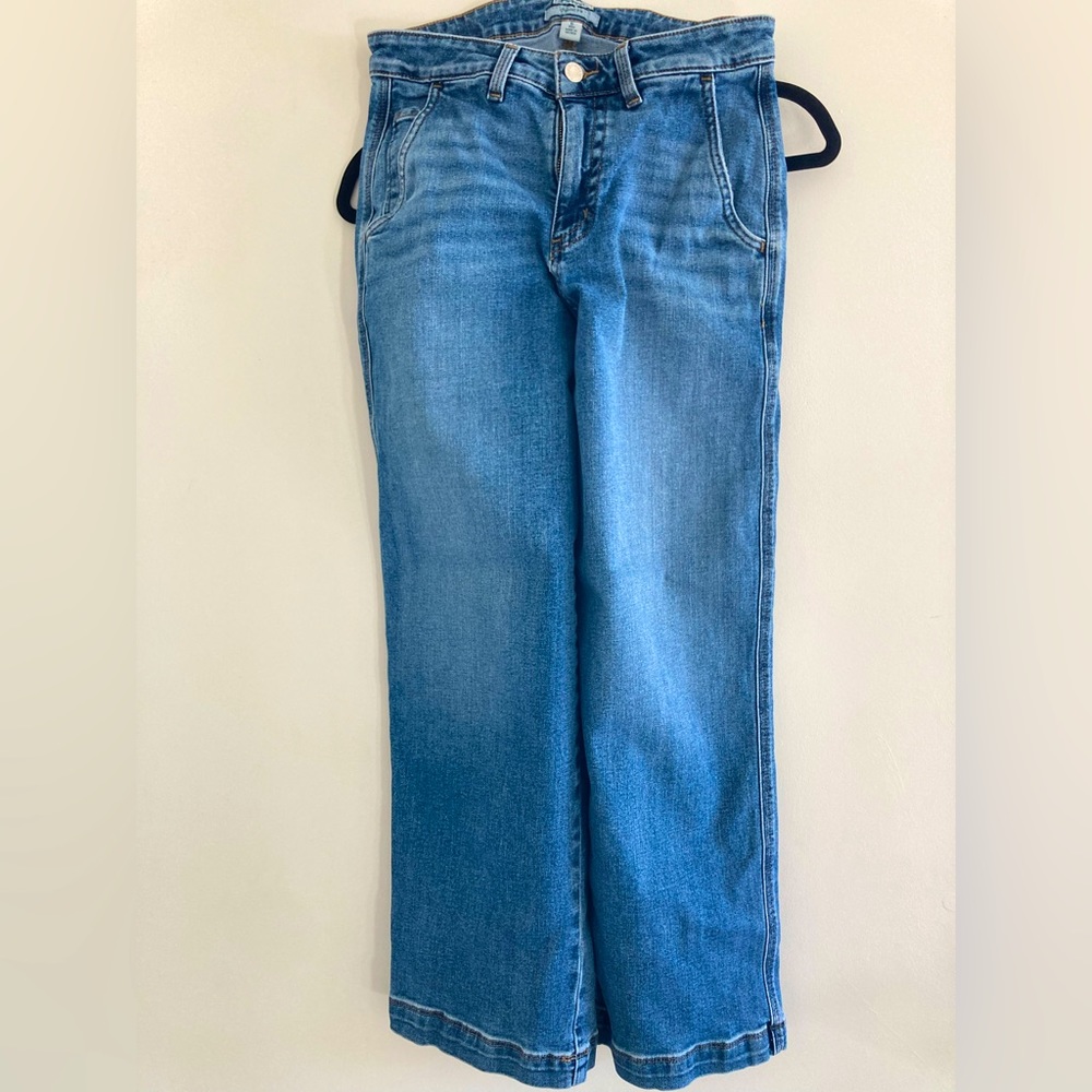 LL Bean classic fit ,wide leg jeans